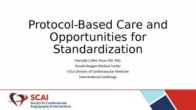 Protocol-Based Care and Opportunities for Standardization