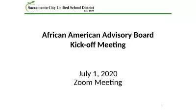 African American  Advisory Board