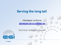 PPT-Serving the long tail Giuseppe La Rocca