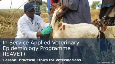 Lesson:  Practical Ethics for Veterinarians