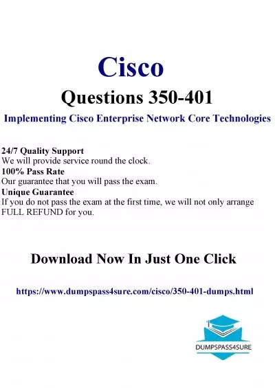 Crack the Code: Cisco 350-401 Exam Questions - 20% Off. Black Friday Only!