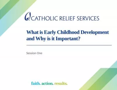 What is Early Childhood Development