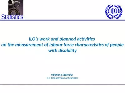 ILO’s work and planned activities