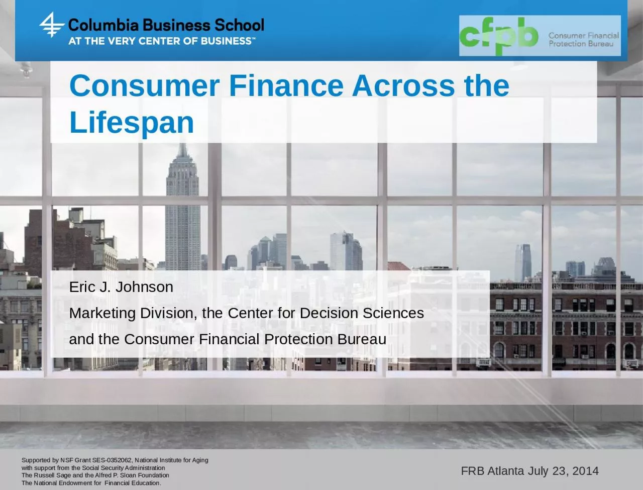 Consumer Finance  Across