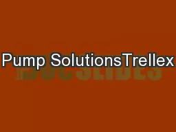 Pump SolutionsTrellex