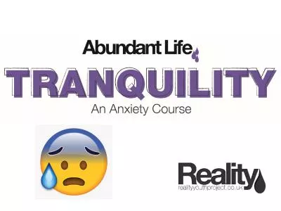 Timetable 9.30am 	Session 1 – Understanding anxiety