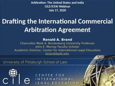 Arbitration: The United States and India