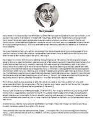Harry HosierHarry Hosier (17??-1806) was born sometime around 1750. Th
