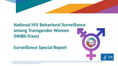National HIV Behavioral Surveillance 