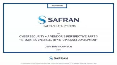 Safran  Data Systems / 18 June 2020