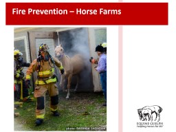 Fire Prevention – Horse Farms