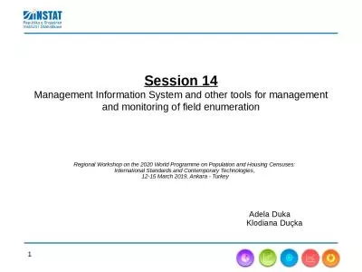 Session 14 Management Information System and other tools for management and monitoring