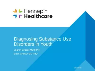 Diagnosing Substance Use Disorders in Youth