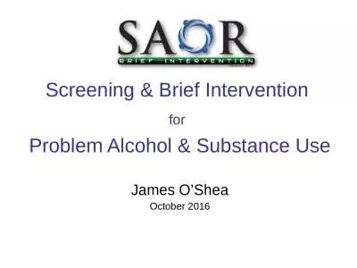 Screening & Brief Intervention