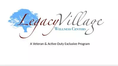 A Veteran & Active-Duty Exclusive Program