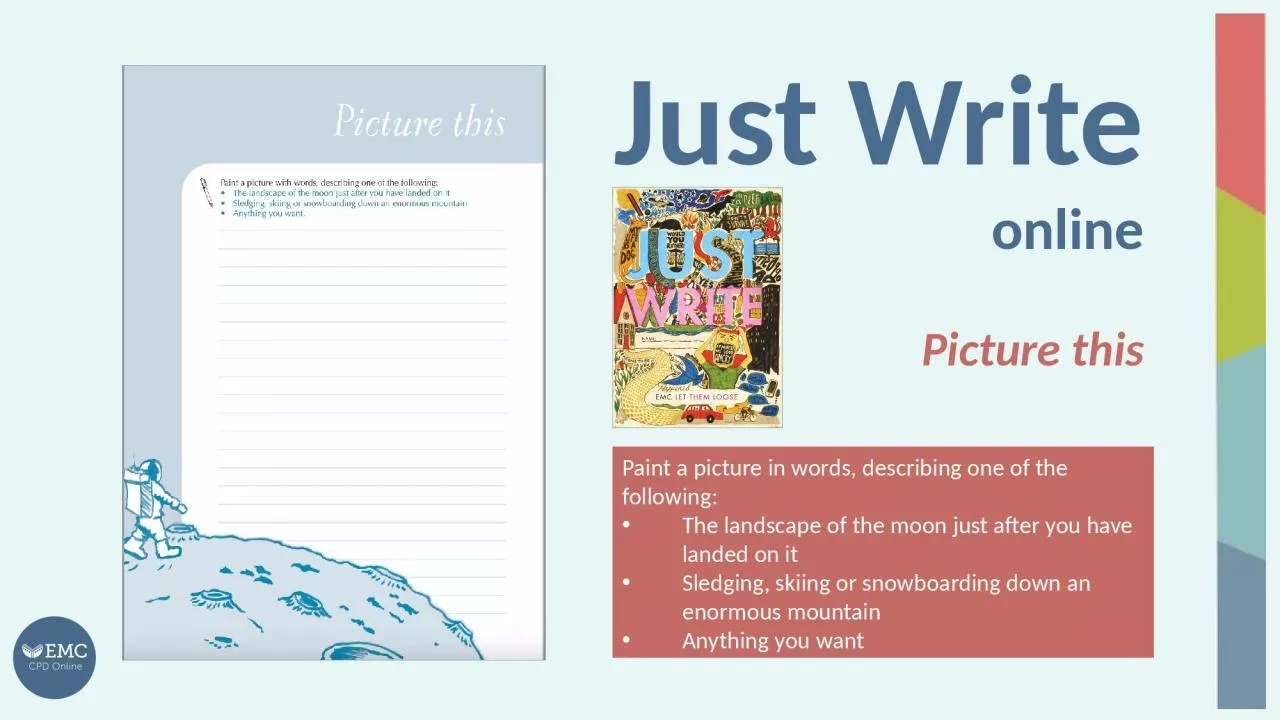 PPT-Just Write online Picture this