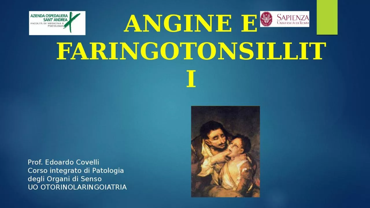 PPT-ANGINE E FARINGOTONSILLITI