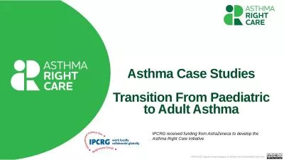 Asthma Case Studies Transition From Paediatric to Adult Asthma