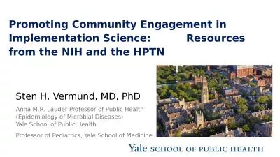 Promoting Community Engagement in Implementation Science:          Resources from the NIH and the H