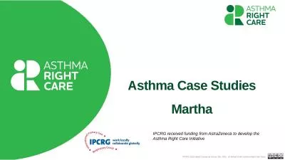 Asthma Case Studies Martha