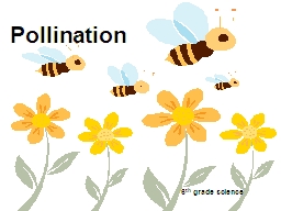 Pollination  6 th  grade science