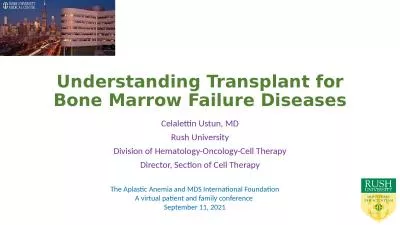 Understanding Transplant for Bone Marrow Failure Diseases