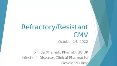 Refractory/Resistant CMV