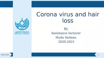 1 2020-2021 Corona virus and hair loss