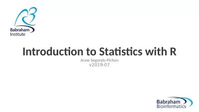 Introduction to Statistics with R