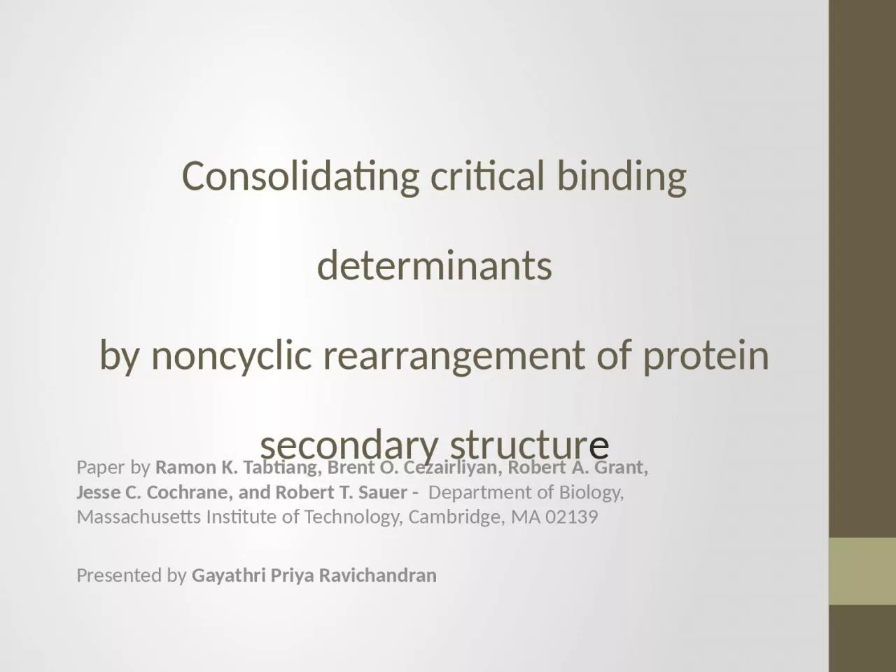 PPT-Paper by Ramon K. Tabtiang