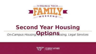 On-Campus Housing, Off-Campus Housing, Legal Services