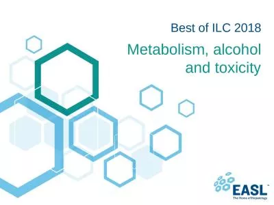 Metabolism, alcohol and toxicity