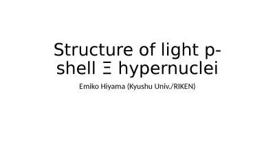 Structure of light p-shell Ξ