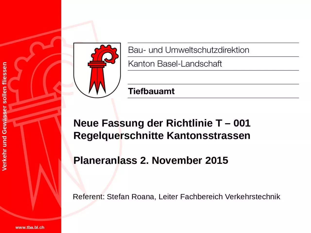 PPT-Neue Fassung der Richtlinie T – 001