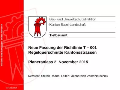 Neue Fassung der Richtlinie T – 001