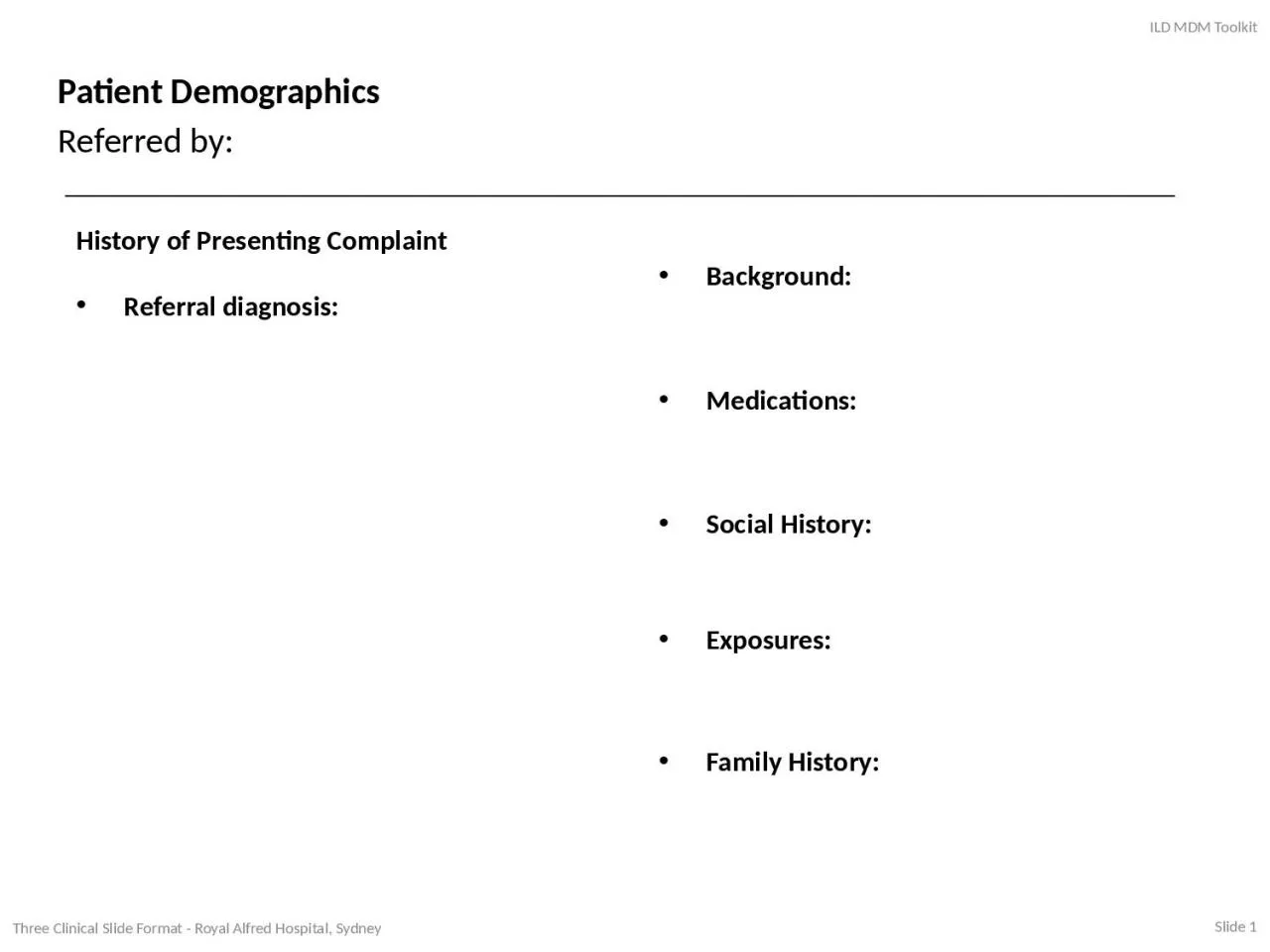 PPT-Patient Demographics Referred