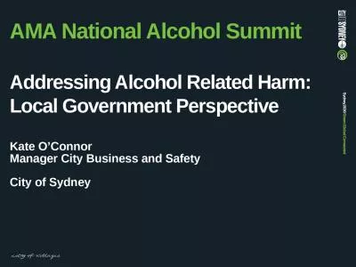 AMA National Alcohol Summit