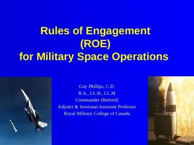 Rules of Engagement (ROE)