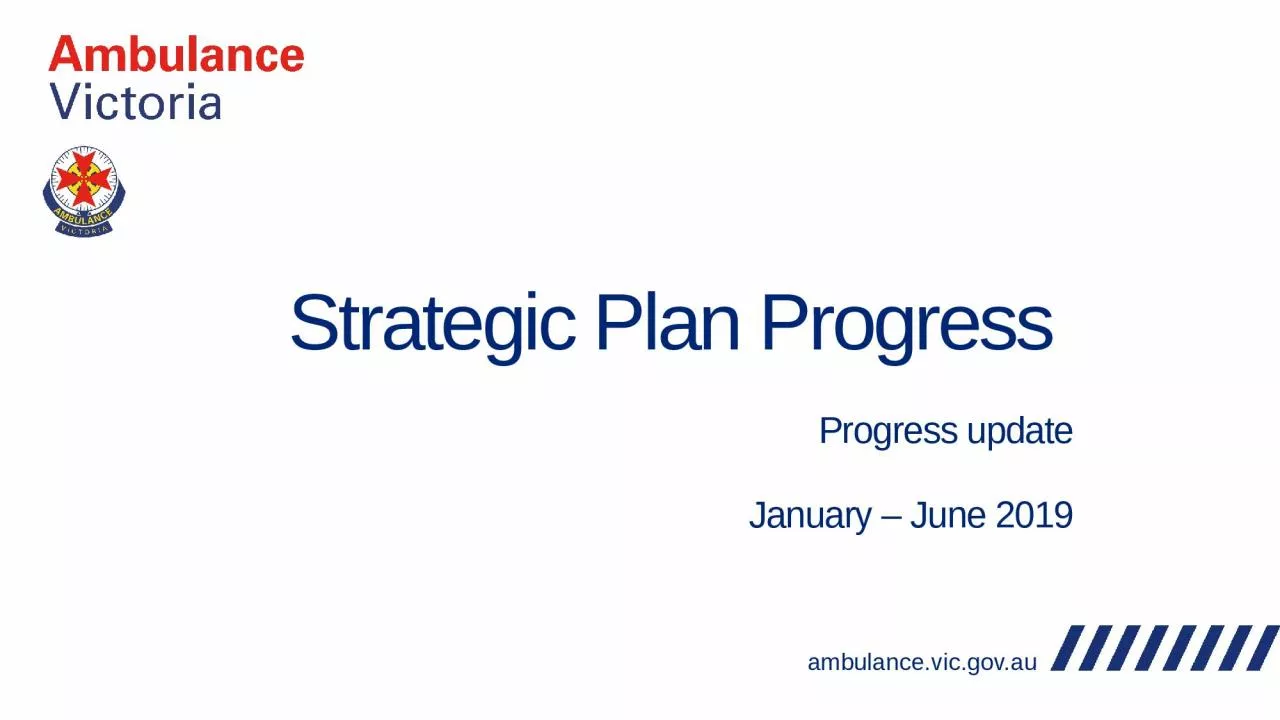 Strategic Plan Progress