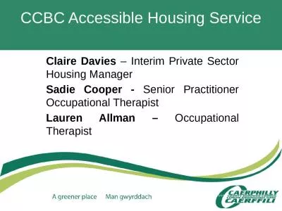 CCBC Accessible Housing Service