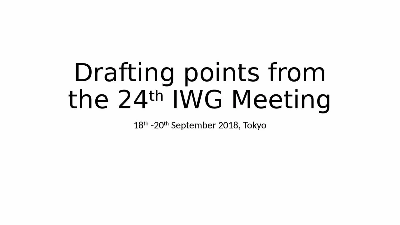 PPT-Drafting points from the 24