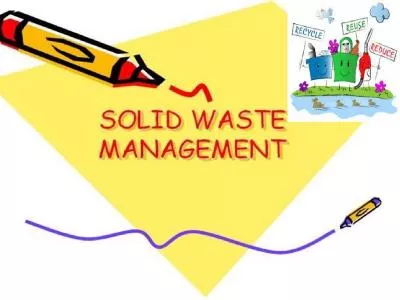 S olid waste management waste