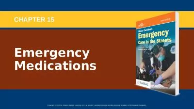 Emergency Medications CHAPTER 15