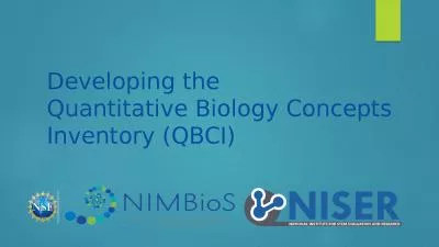 Developing the  Quantitative Biology Concepts Inventory (QBCI)