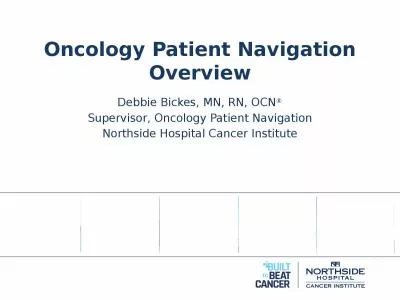 Oncology Patient Navigation Overview