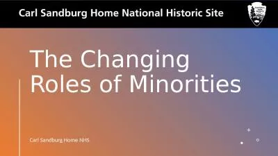 The Changing Roles of Minorities