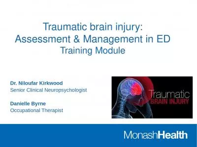 Traumatic brain injury: Assessment & Management in ED