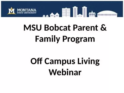 MSU Bobcat Parent & Family Program