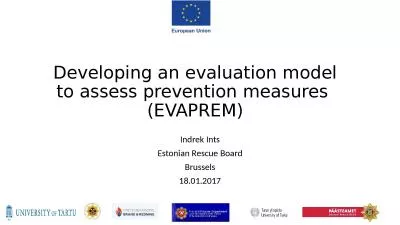 Developing an evaluation model to assess prevention measures