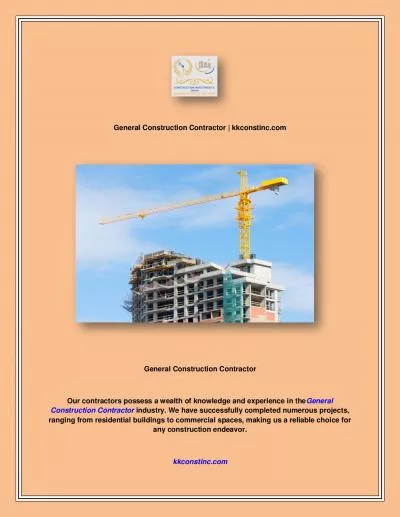 General Construction Contractor | kkconstinc.com